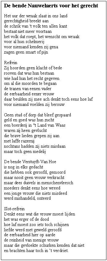 Bende Nauwelaerts - gedicht