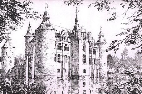 kasteel van Vorselaar - gravure 1705