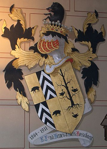 Kasteel van Vorselaar - wapenschild van de Werve - Bosschaert