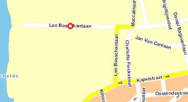 Hoboken - Leo Bosschartlaan MAP detail