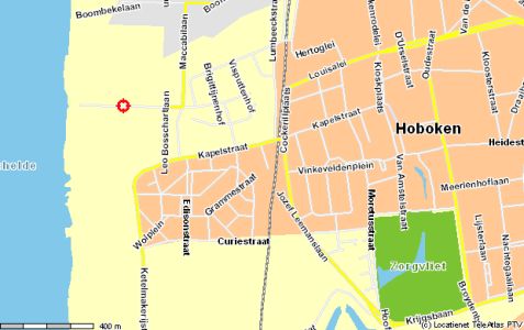 Hoboken - Leo Bosschartlaan MAP