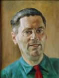 Zelfportret Louis Weijts 1955