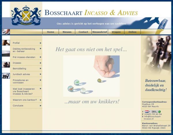 bosschaart Incasso & Advies - link naar webpagina